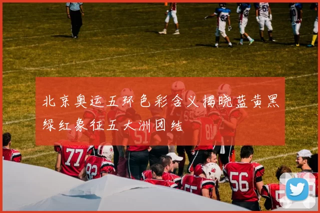 北京奥运五环色彩含义揭晓蓝黄黑绿红象征五大洲团结