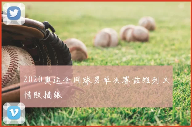 2020奥运会网球男单决赛兹维列夫惜败摘银