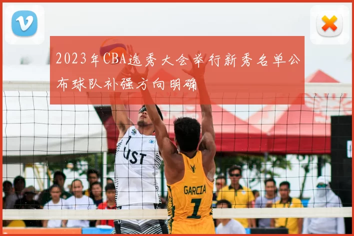 2023年CBA选秀大会举行新秀名单公布球队补强方向明确